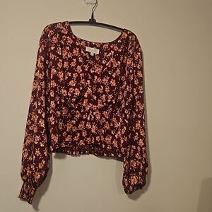 Love & piece crop top L